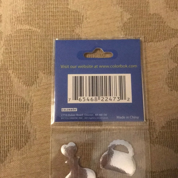 Bundle of 10 packs of glitter accessory stickers. - Picture 4 of 5